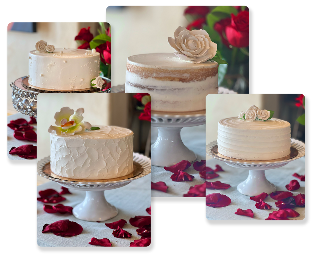 single tier cake package