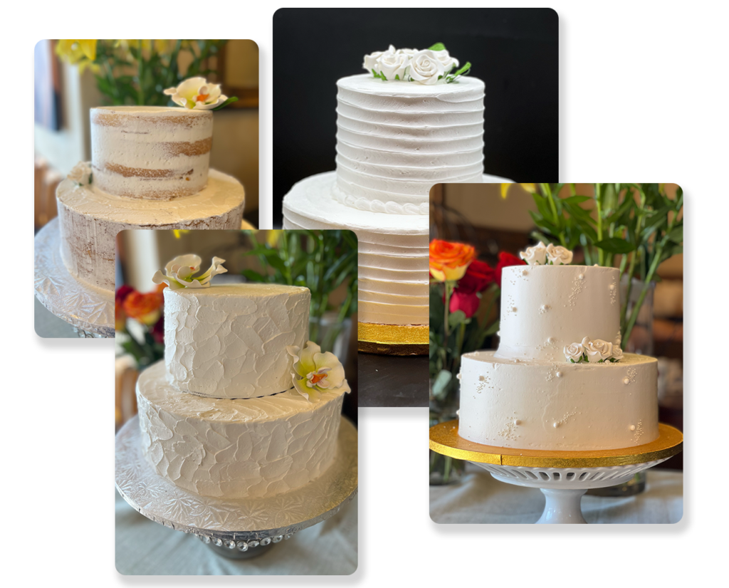 two tier cake package